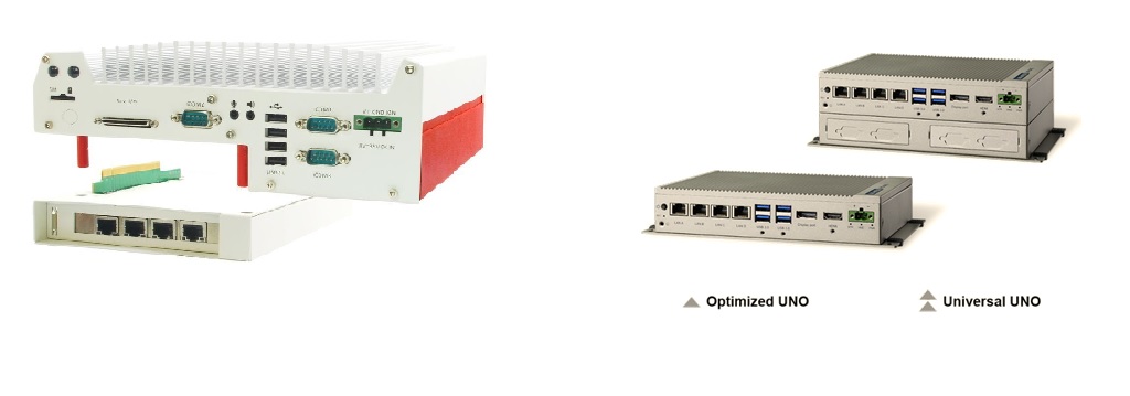 UNO-2484G и Nuvo-5000E - Модульные системы с выдающимися возможностями расширений ввода/вывода.