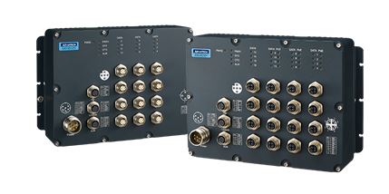EKI-9500 от Advantech. Управляемые коммутаторы с EN50155 и IP67.